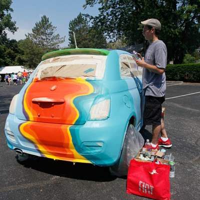 Fiat 500 par Har Simrit Singh